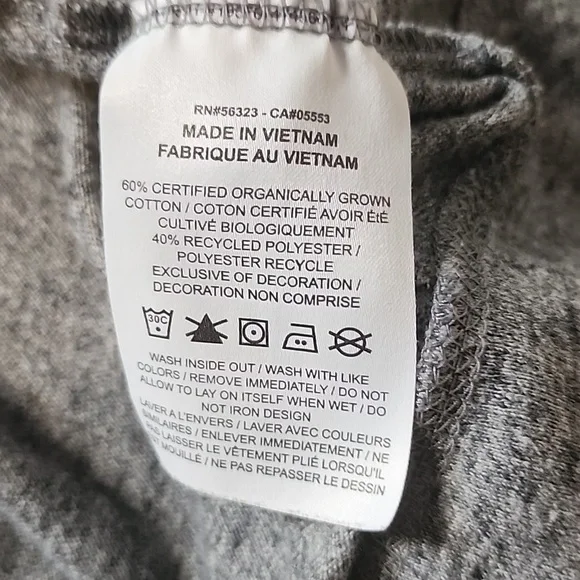 Gray women's Nike zip up hoodie - Picture 5 of 5